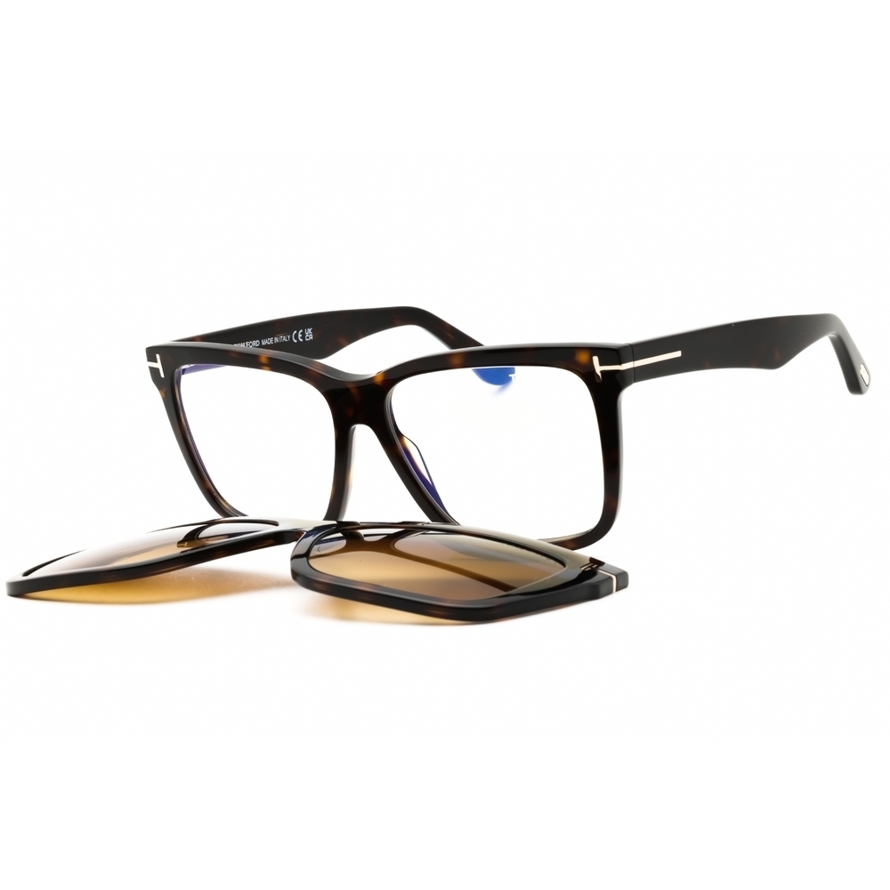 NWT Tom Ford FT6069 Dark Havana Cat Eye 54mm Eyeglasses